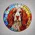 Cocker Spaniel Glass Suncatcher Worktop Saver